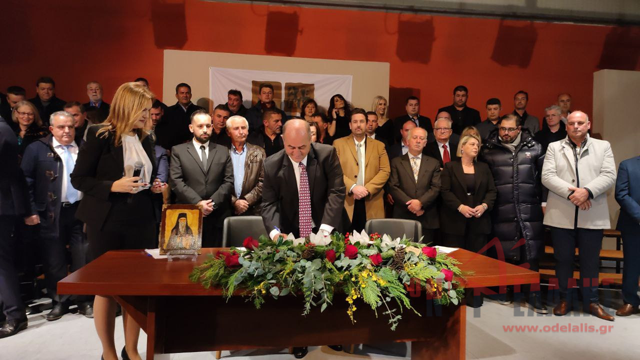 Δίου – Ολύμπου: Ορκίστηκαν ο δήμαρχος Βαγγέλης Γερολιόλιος και το Δημοτικό Συμβούλιο