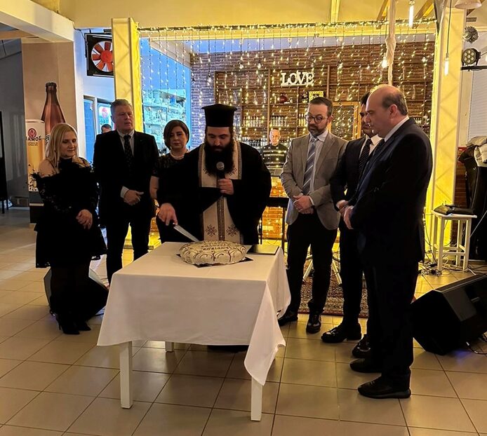 Την πίτα του έκοψε ο Ιατρικός Σύλλογος Πιερίας (ΦΩΤΟ)