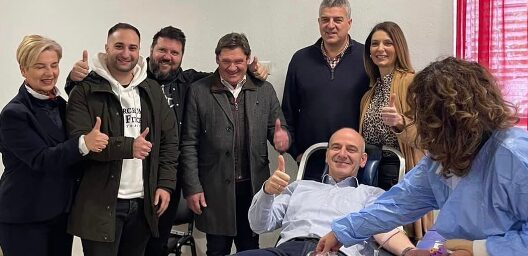 Περίσσευμα προσφοράς στην εθελοντική αιμοδοσία του Πολιτικού Γραφείου του Φώντα Μπαραλιάκου