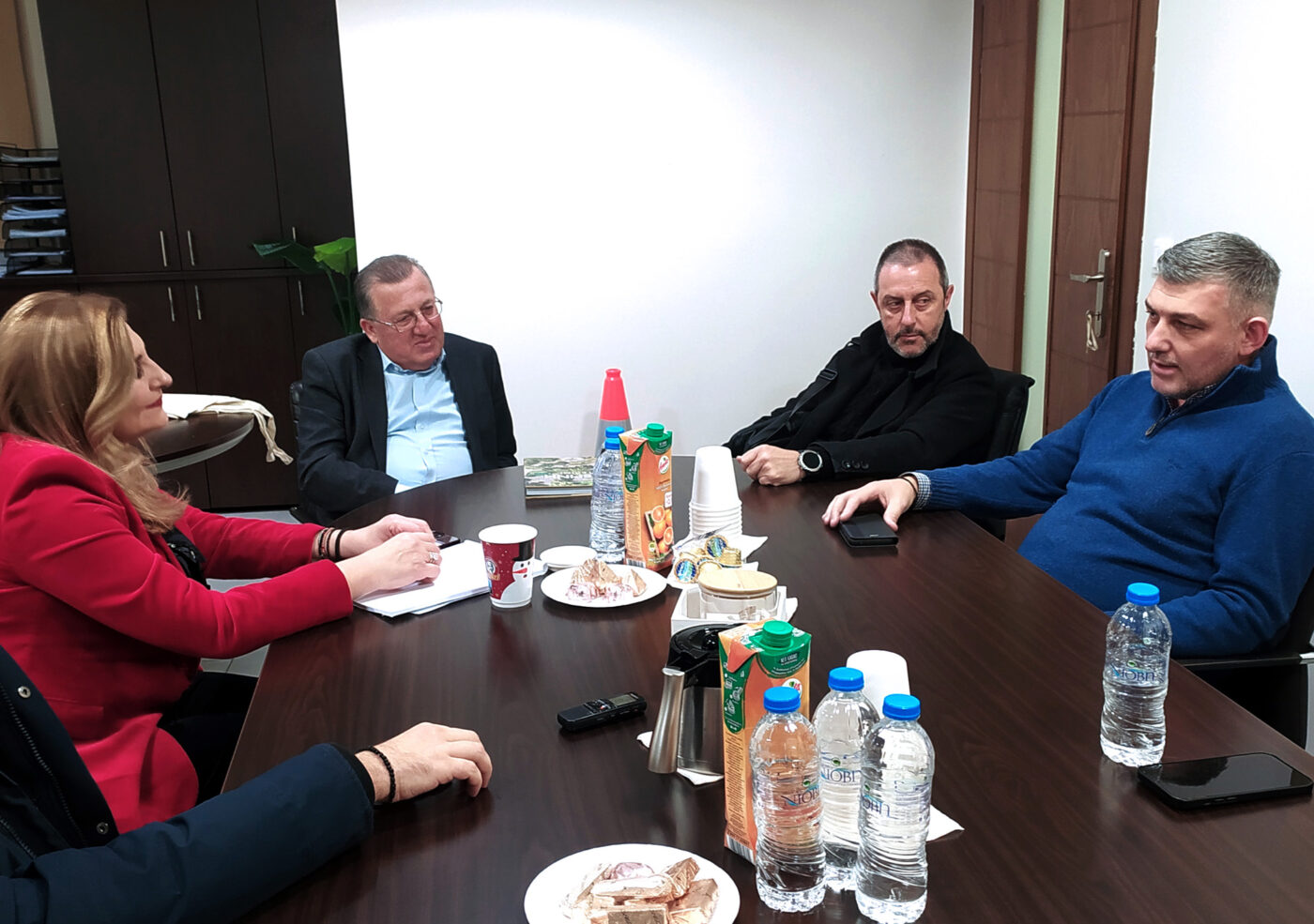 Επίσκεψη της γραμματέως της κοινοβουλευτικής ομάδας του ΠΑΣΟΚ – ΚΙΝΑΛ Ευαγγελίας Λιακούλη στη ΔΕΥΑ Κατερίνης