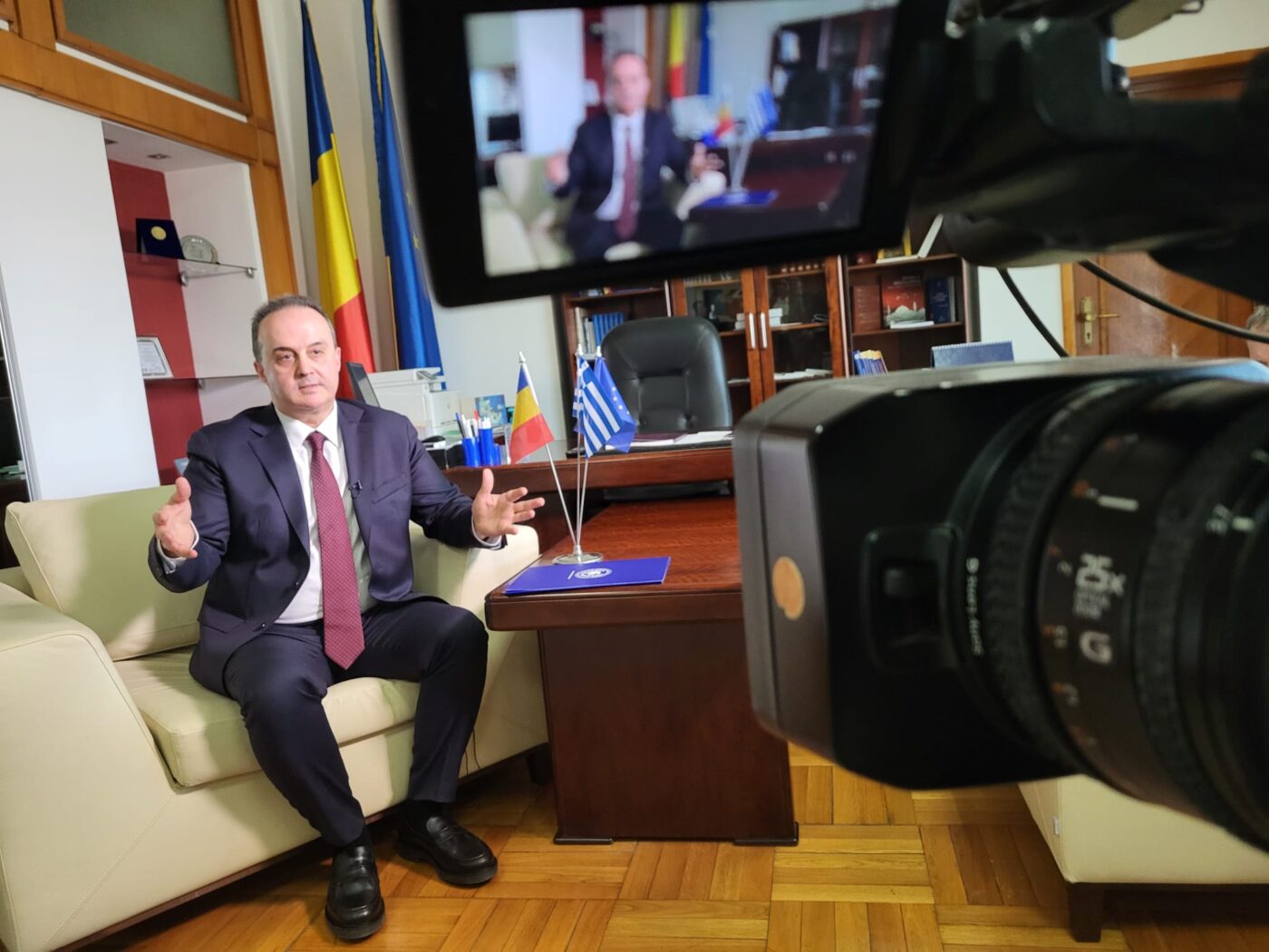 Μνημόνιο Συνεργασίας Ένωσης Ξενοδοχων Πιερίας με την Ένωση Ελλήνων Ρουμανίας