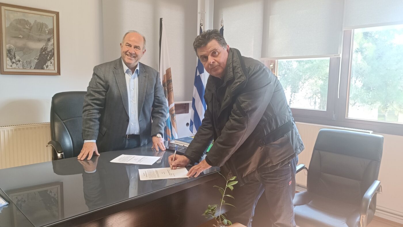 Δήμος Δίου – Ολύμπου: Ορκίστηκε ενώπιον του Δημάρχου ο δημοτικός σύμβουλος Νικόλαος Σπαθάρης