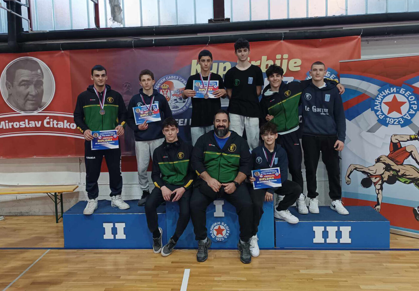 Βελιγράδι – Με 4 μετάλλια οι αθλητές του Αρχέλαου Κατερίνης