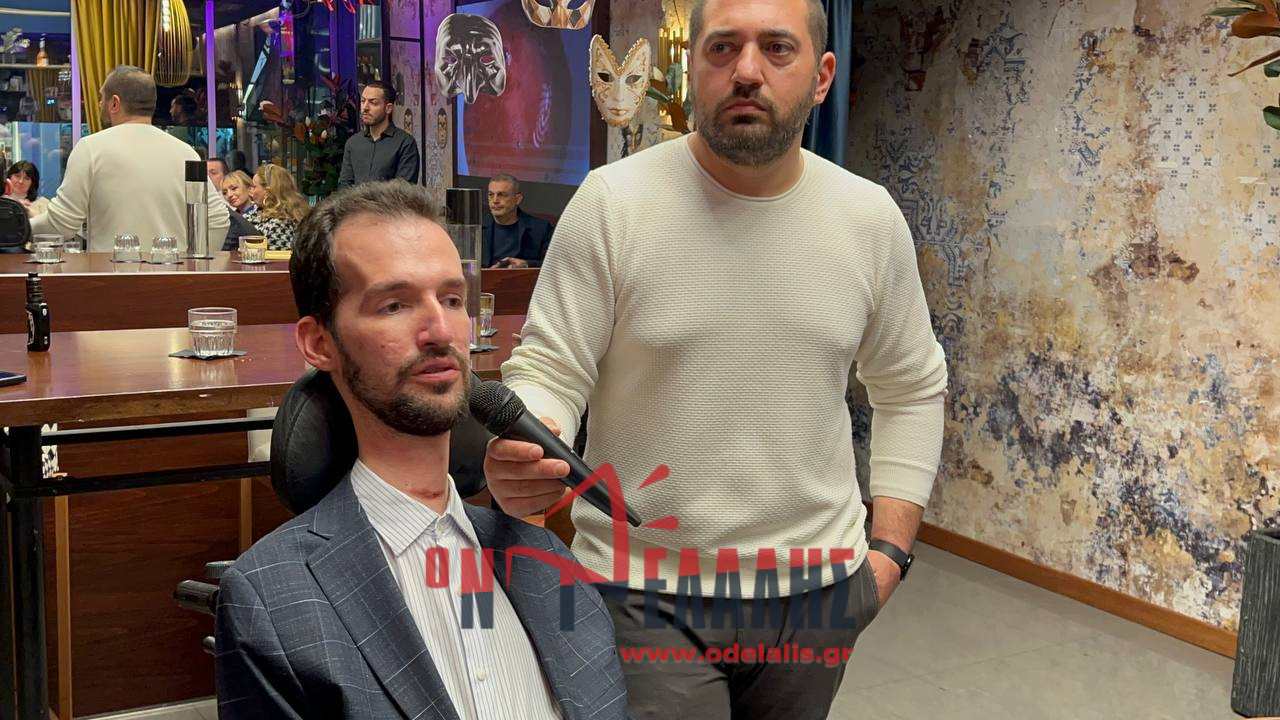 Ο Ευρωβουλευτής Στέλιος Κυμπουρόπουλος στην Κατερίνη