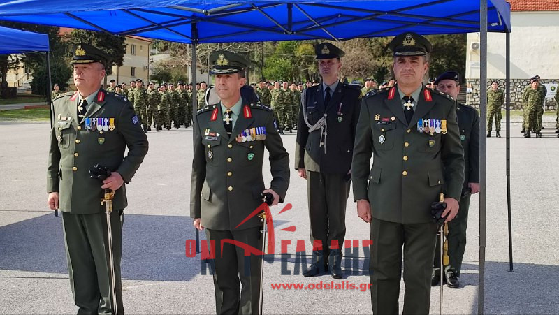 Τελετή παράδοσης – παραλαβής στην 24η Τ/Θ Ταξιαρχία Λιτοχώρου