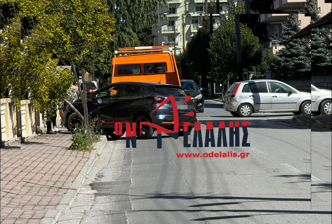 Κατερίνη: Τροχαίο με υλικές ζημιές