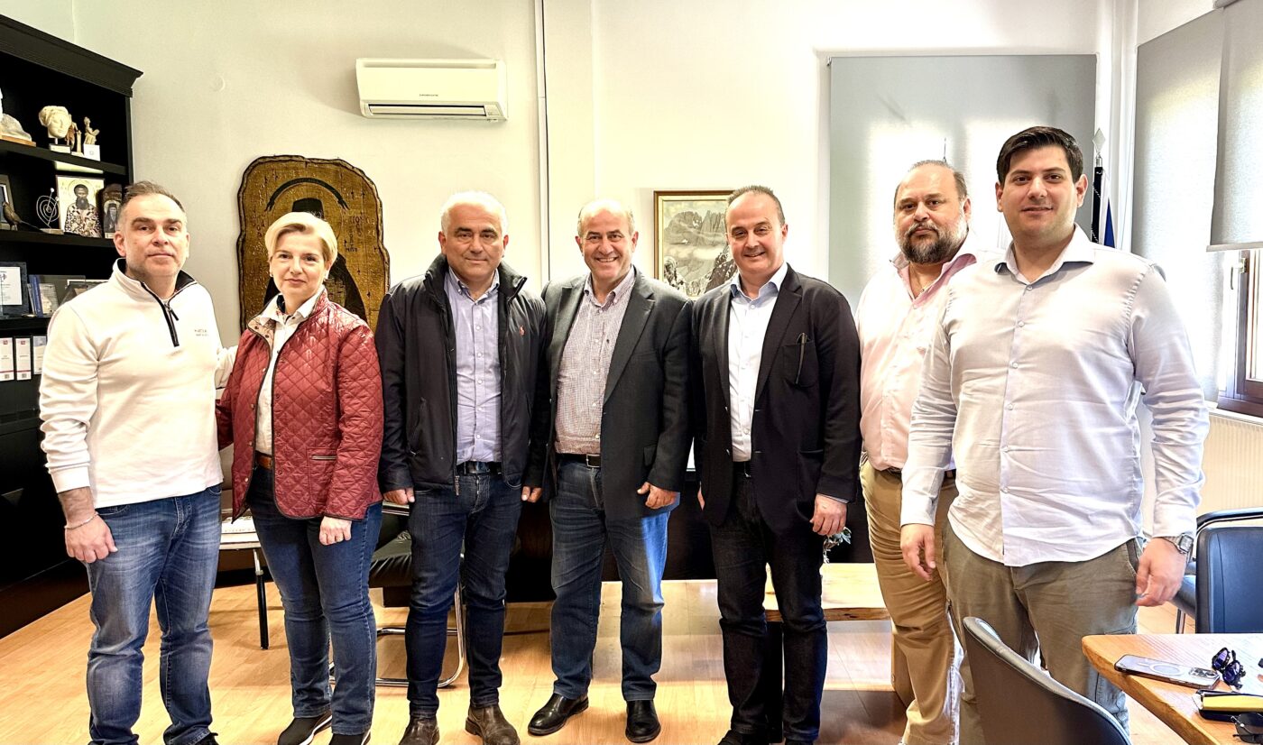 Συνάντηση της Ένωσης Ξενοδόχων Πιερίας με τον Δήμαρχο Δίου Ολύμπου