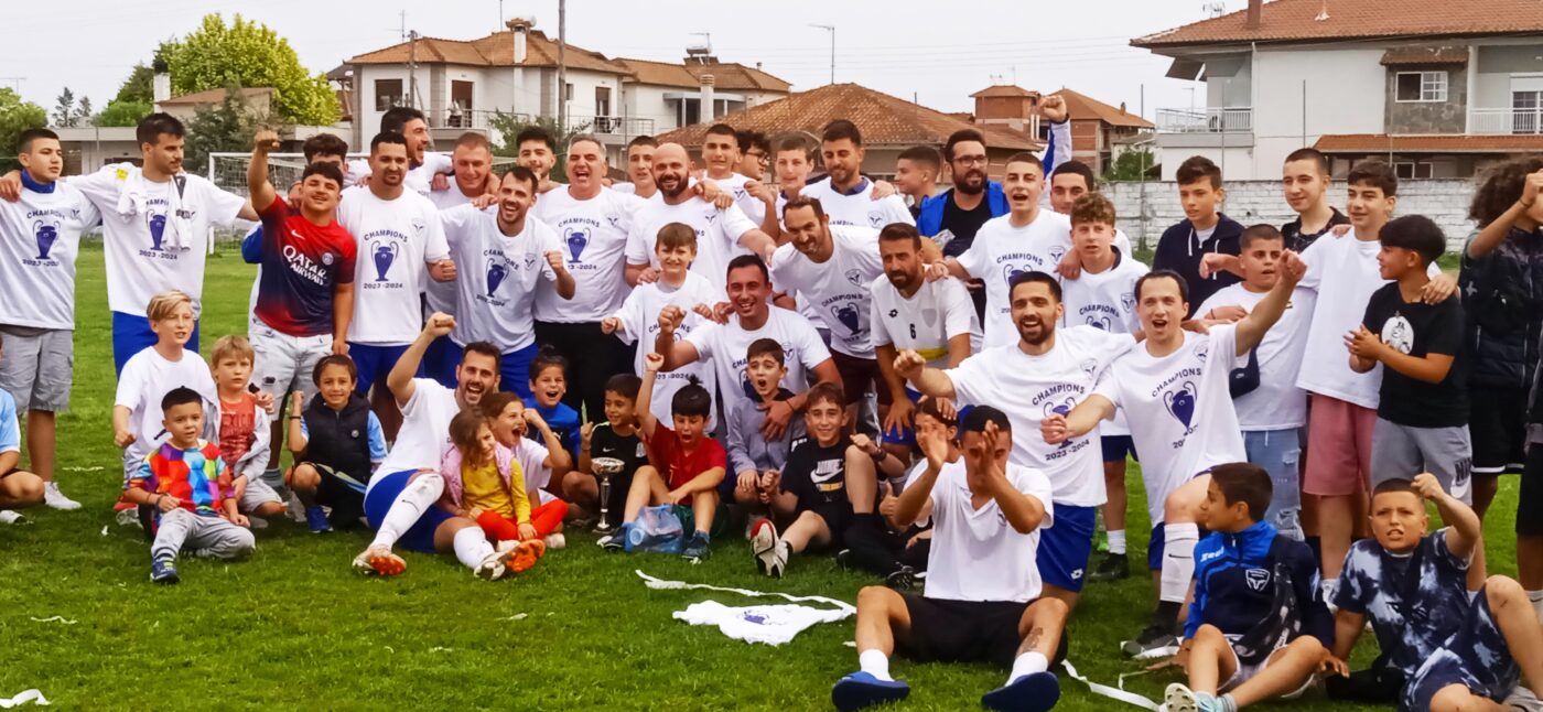 Β’  ΕΠΣ Πιερίας:  Πρωταθλητής ο Θερμαϊκός Κορινού