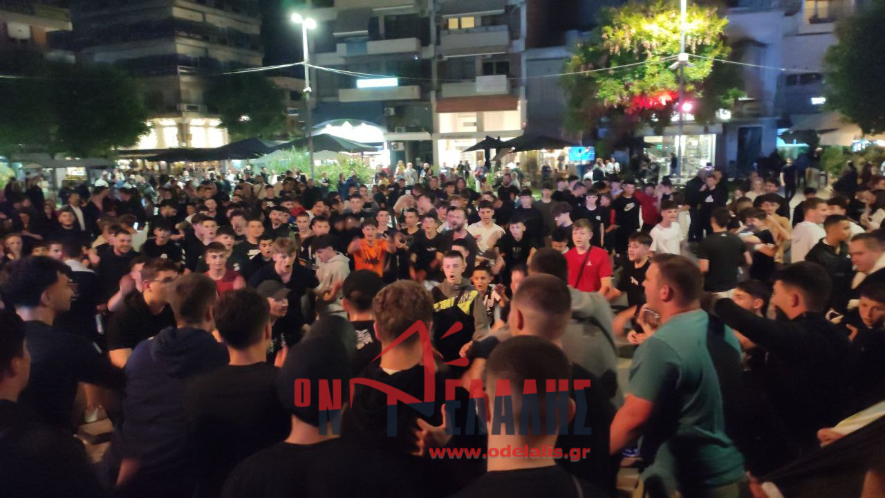 Το «σήκωσε» ο ΠΑΟΚ – Φωτορεπορτάζ από τους πανηγυρισμούς