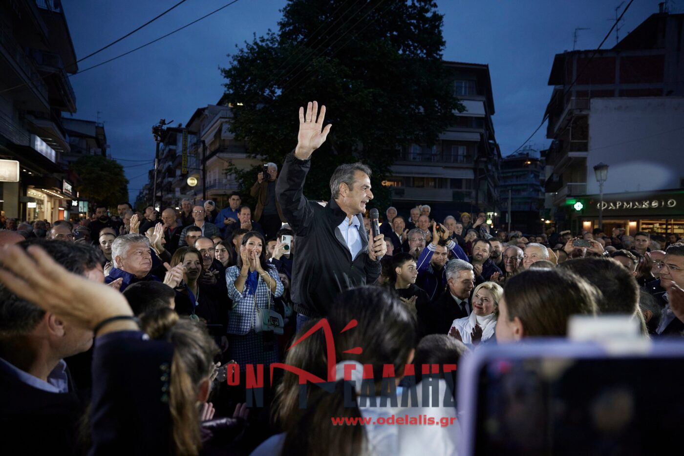 Κυριάκος Μητσοτάκης από την Κατερίνη: Η μόνη υπεύθυνη πατριωτική δύναμη είναι η Νέα Δημοκρατία