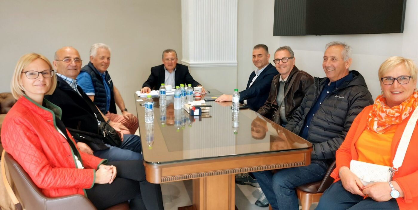 Υποδοχή αντιπροσωπείας του Δήμου Moosburg Αυστρίας από τον Δήμαρχο Κατερίνης