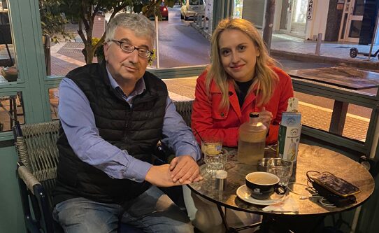 Συνάντηση Κιτιξή Κωνσταντίνου με την υποψήφια Ευρωβουλευτή του ΠΑ.ΣΟ.Κ Μπουτζέτη Μαρία