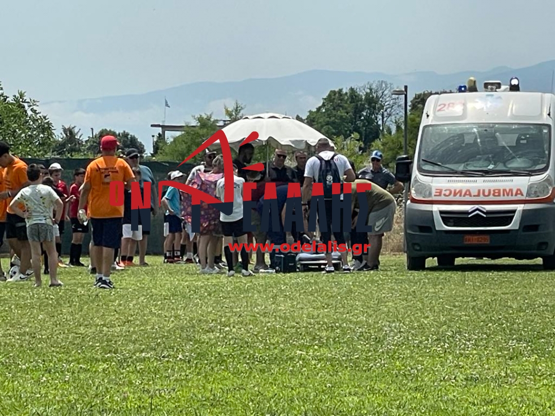 Τραυματισμός ποδοσφαιριστή στην Κατερίνη