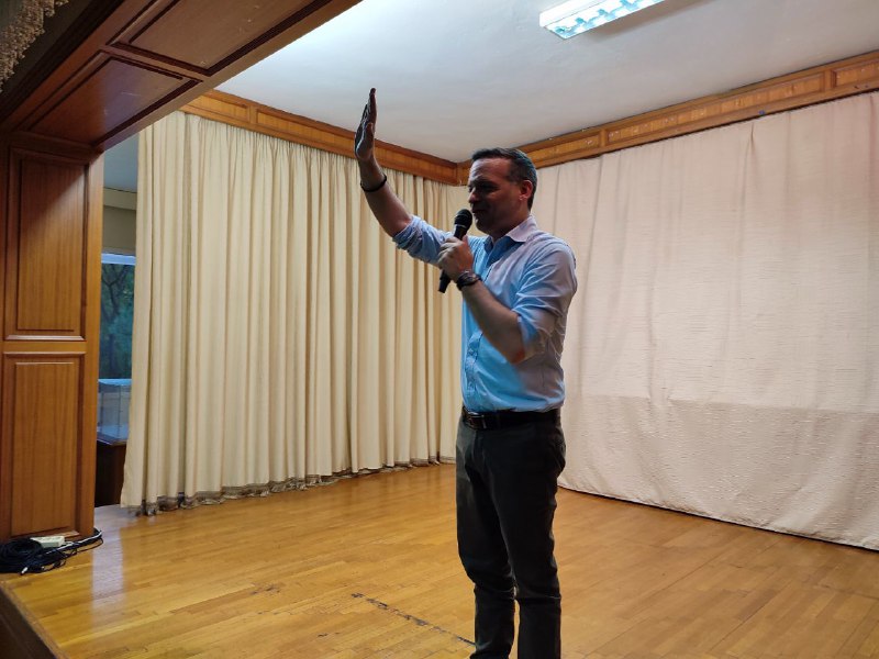 Στην Κατερίνη ο υποψήφιος Πρόεδρος του ΠΑΣΟΚ Χάρης Δούκας