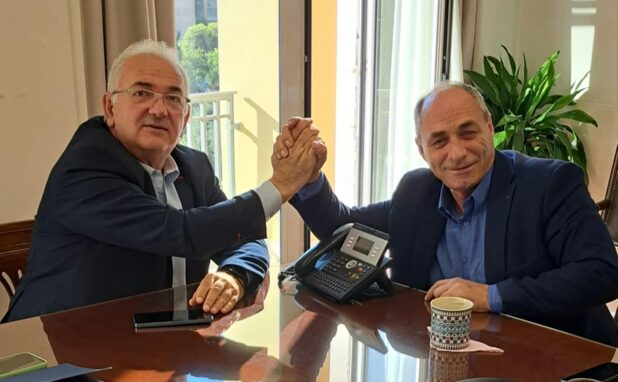 Συνάντηση Δημάρχου κ. Χρήστου Κομπατσιάρη με τον Γενικό Γραμματέα Αυτοδιοίκησης και Αποκέντρωσης κ. Σάββα Χιονίδη