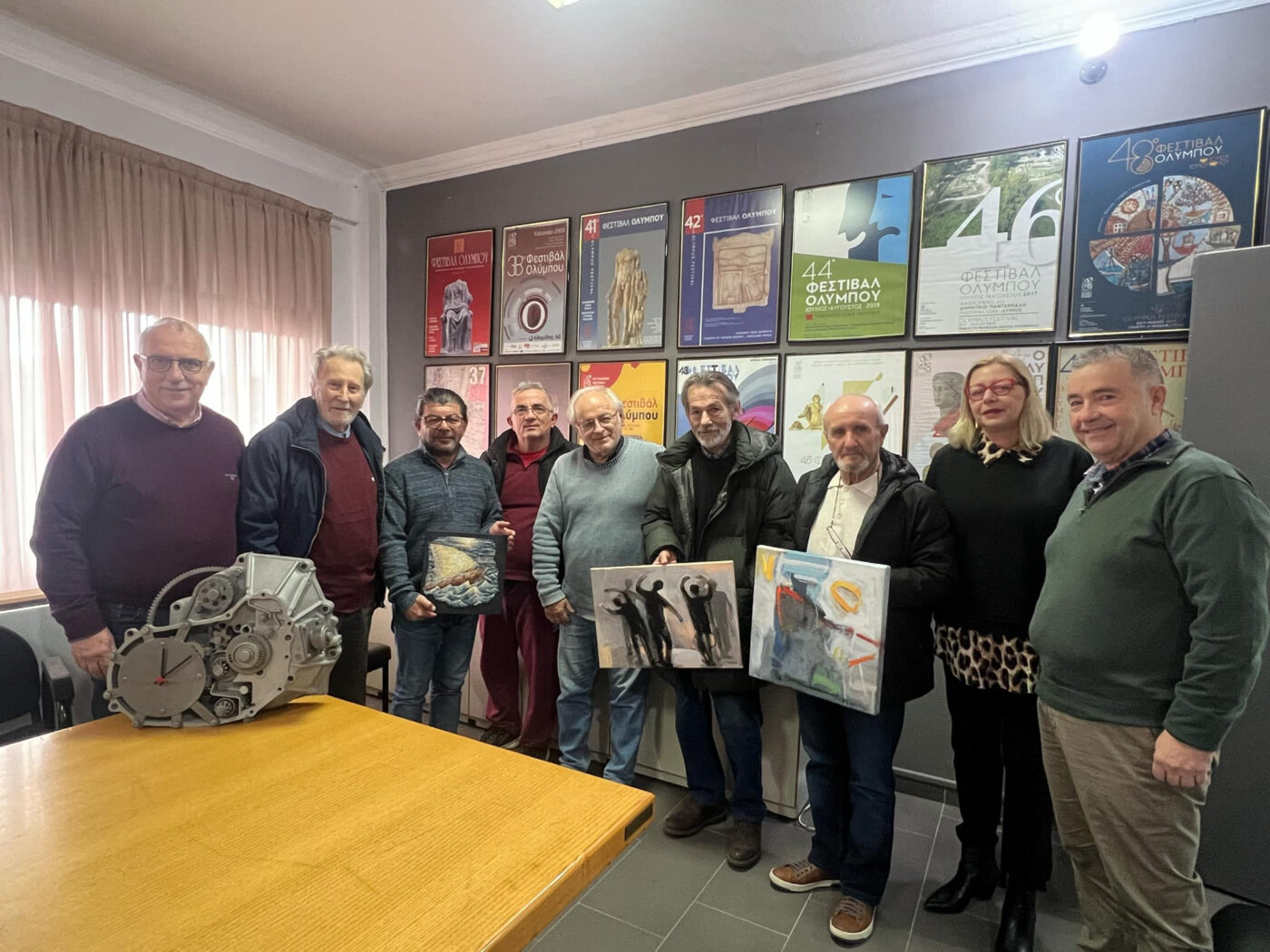 Eικαστικοί της Πιερίας επισκεφθήκαν τον ΟΡ.ΦΕ.Ο.