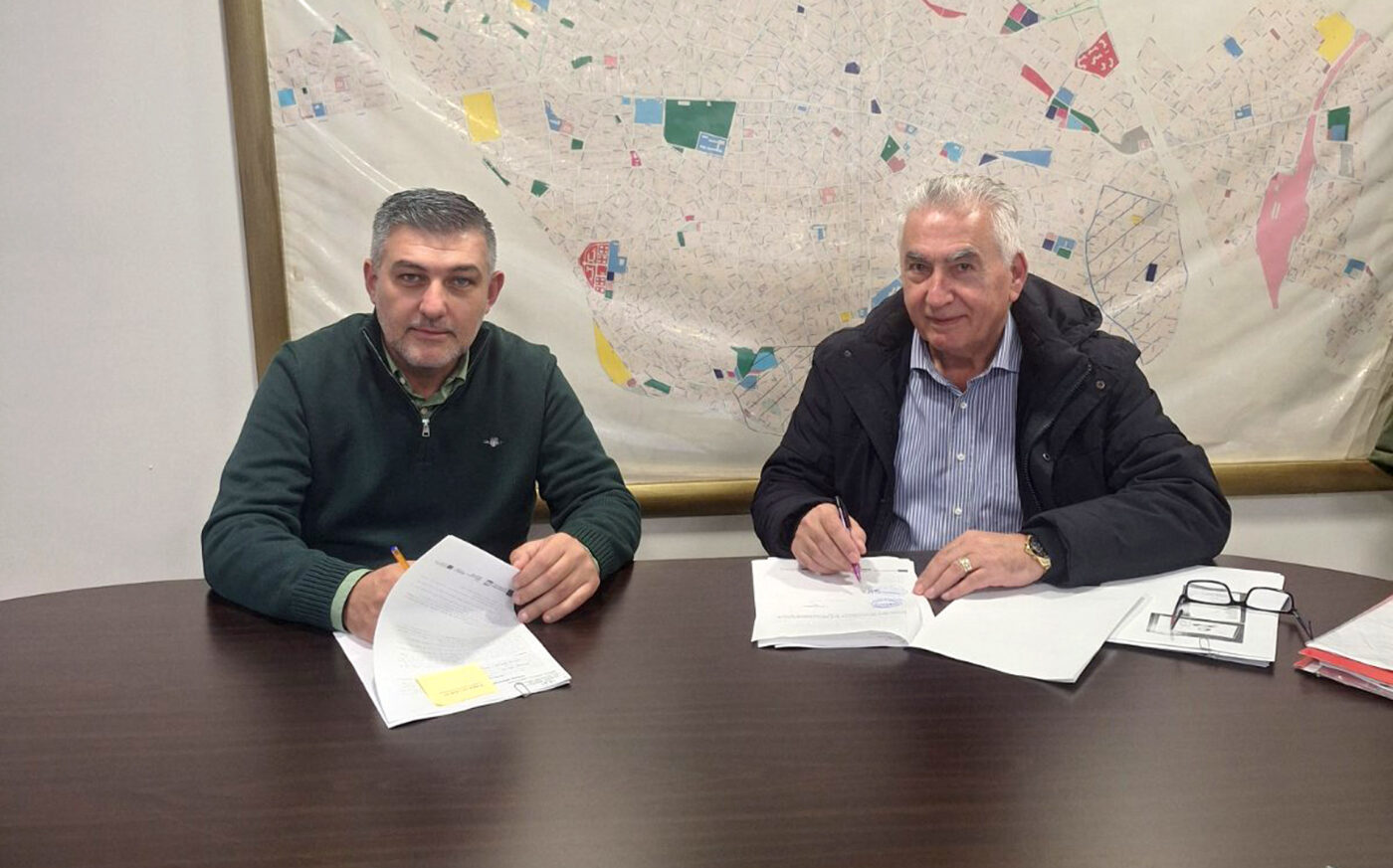 Υπογραφή σύμβασης της ΔΕΥΑΚ με την Επαγγελματική Σχολή Μαθητείας Κατερίνης της Δ.ΥΠ.Α