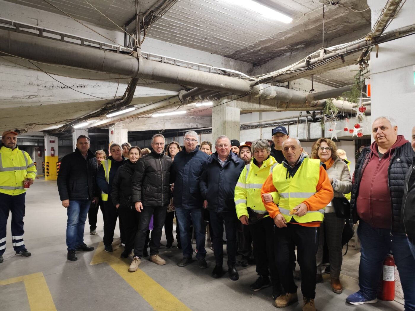 Στη γιορτή των εργαζομένων οδοκαθαριότητας ο Δήμαρχος Κατερίνης Ι. Ντούμος