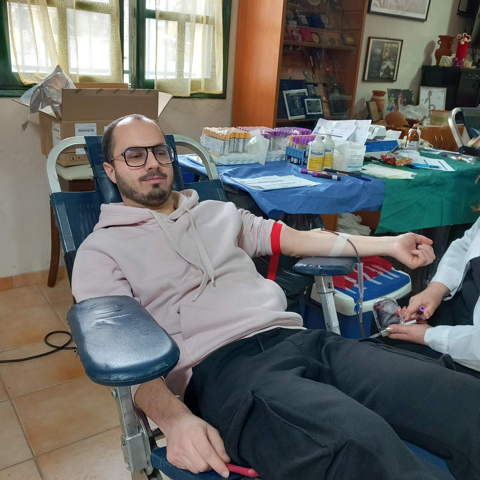 Εθελοντική Αιμοδοσία από την Εστία Πιερίδων Μουσών