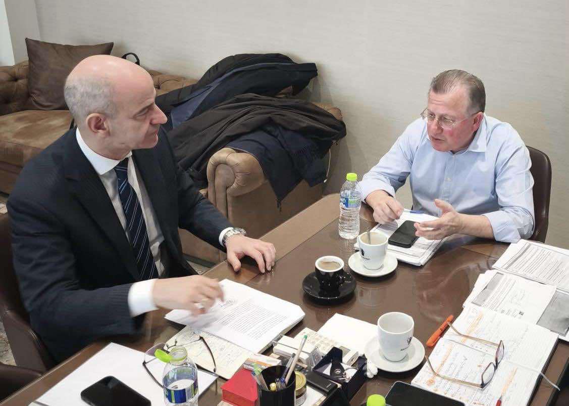 Συνάντηση εργασίας Φώντα Μπαραλιάκου με τον Δήμαρχο Κατερίνης Ιωάννη Ντούμο