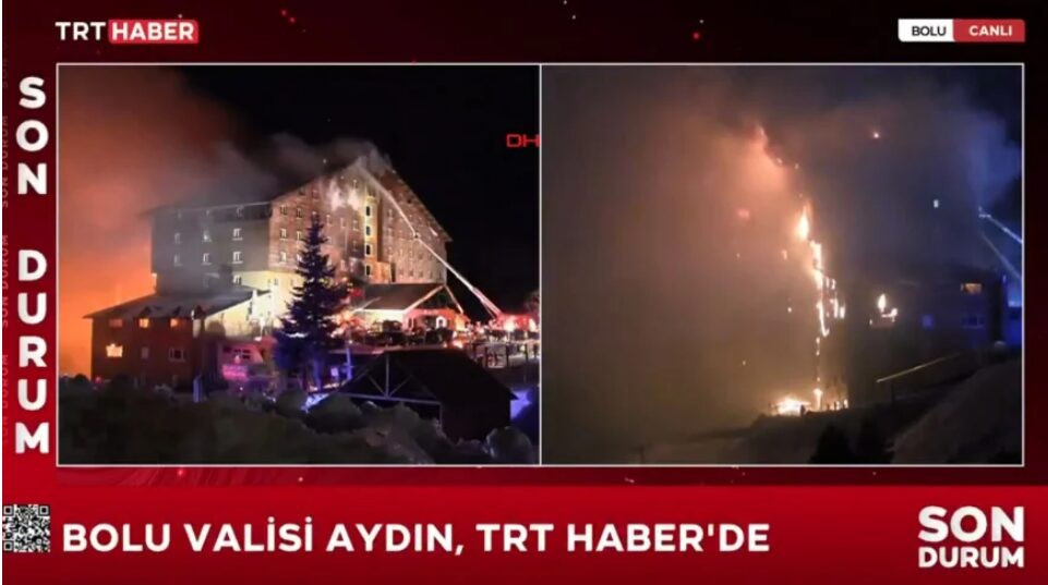 Τραγωδία στην Τουρκία: Τουλάχιστον δέκα νεκροί σε χιονοδρομικό κέντρο