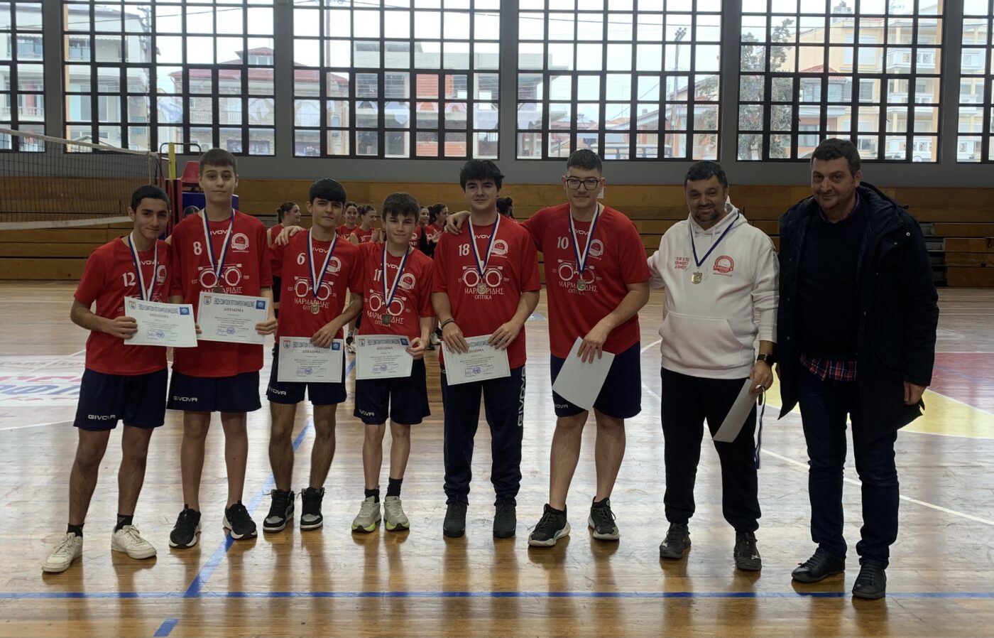 Πρωταθλητές τα Αγόρια Κ17 του Αίολου Κατερίνης