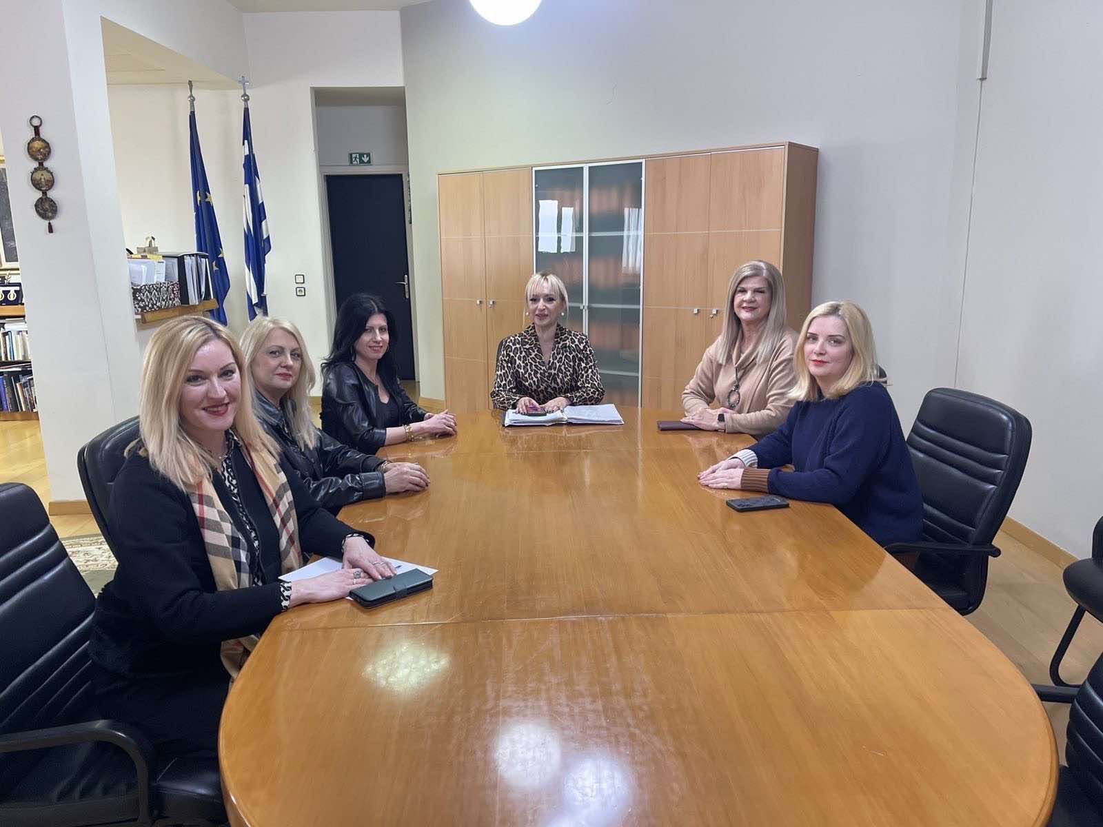 «Ολυμπιάδες» – Επίσκεψη  στην Αντιπεριφερειάρχη Πιερίας