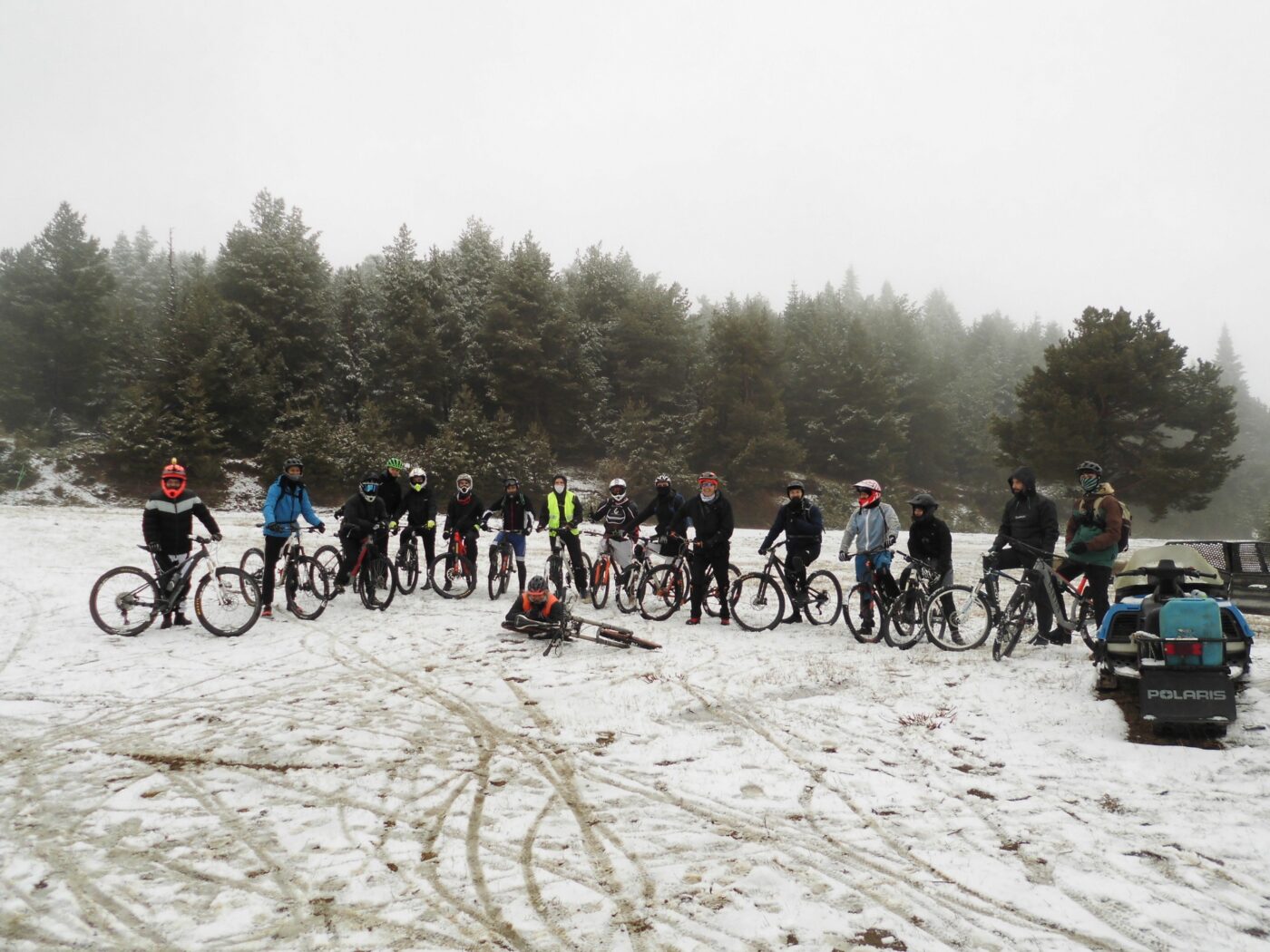 Οι Ελεύθεροι Ποδηλάτες Πιερίας κόβουν βασιλόπιτα