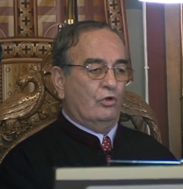 Ο Άρχων Πρωτοψάλτης της Μεγάλης του Χριστού Εκκλησίας Σωτήριος Αρβανίτης στην Κατερίνη