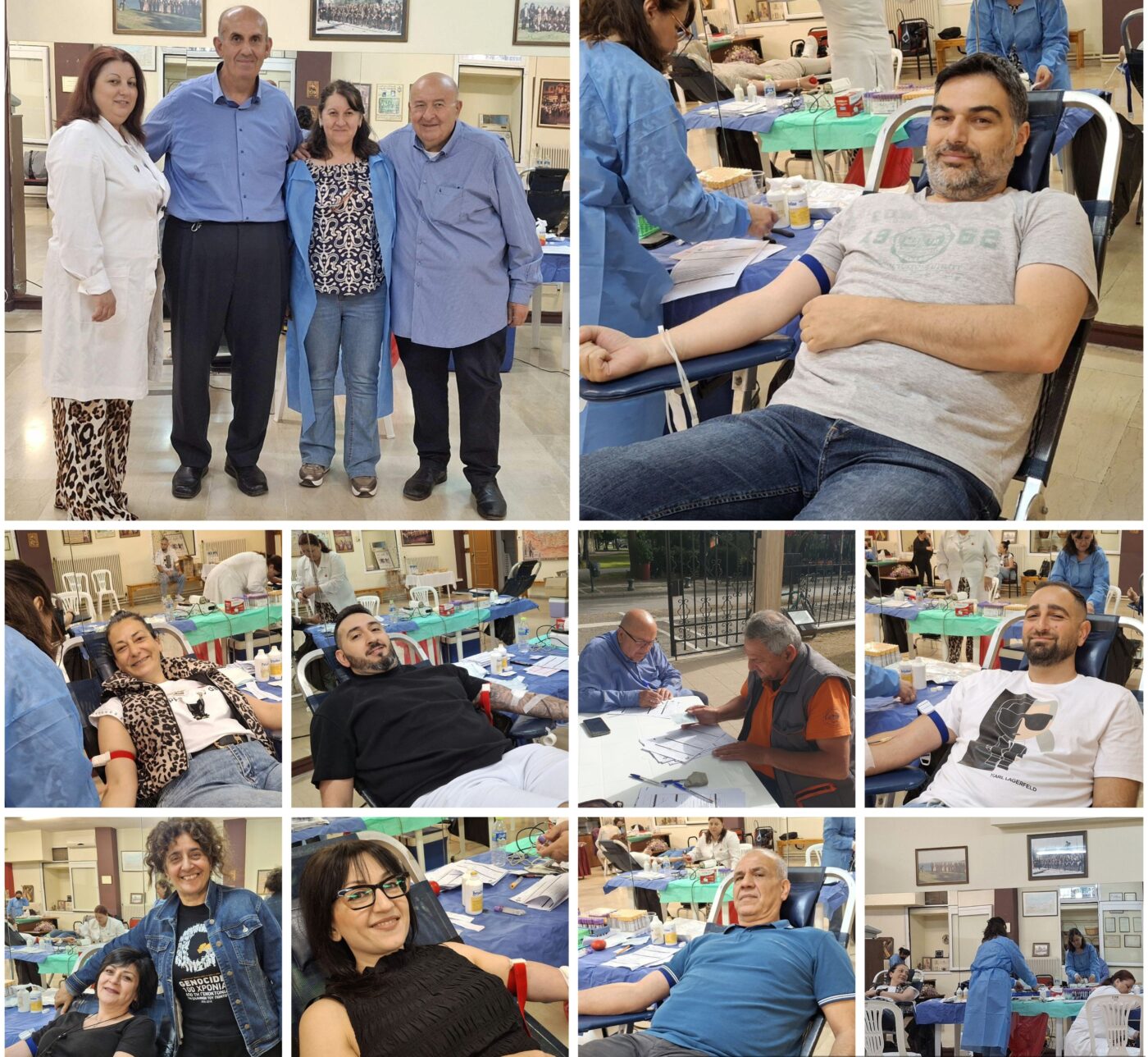 Η Ένωση Ποντίων Πιερίας στο πλευρό του συνανθρώπου – Αίμα για ζωή, Μνήμη για το χρέος