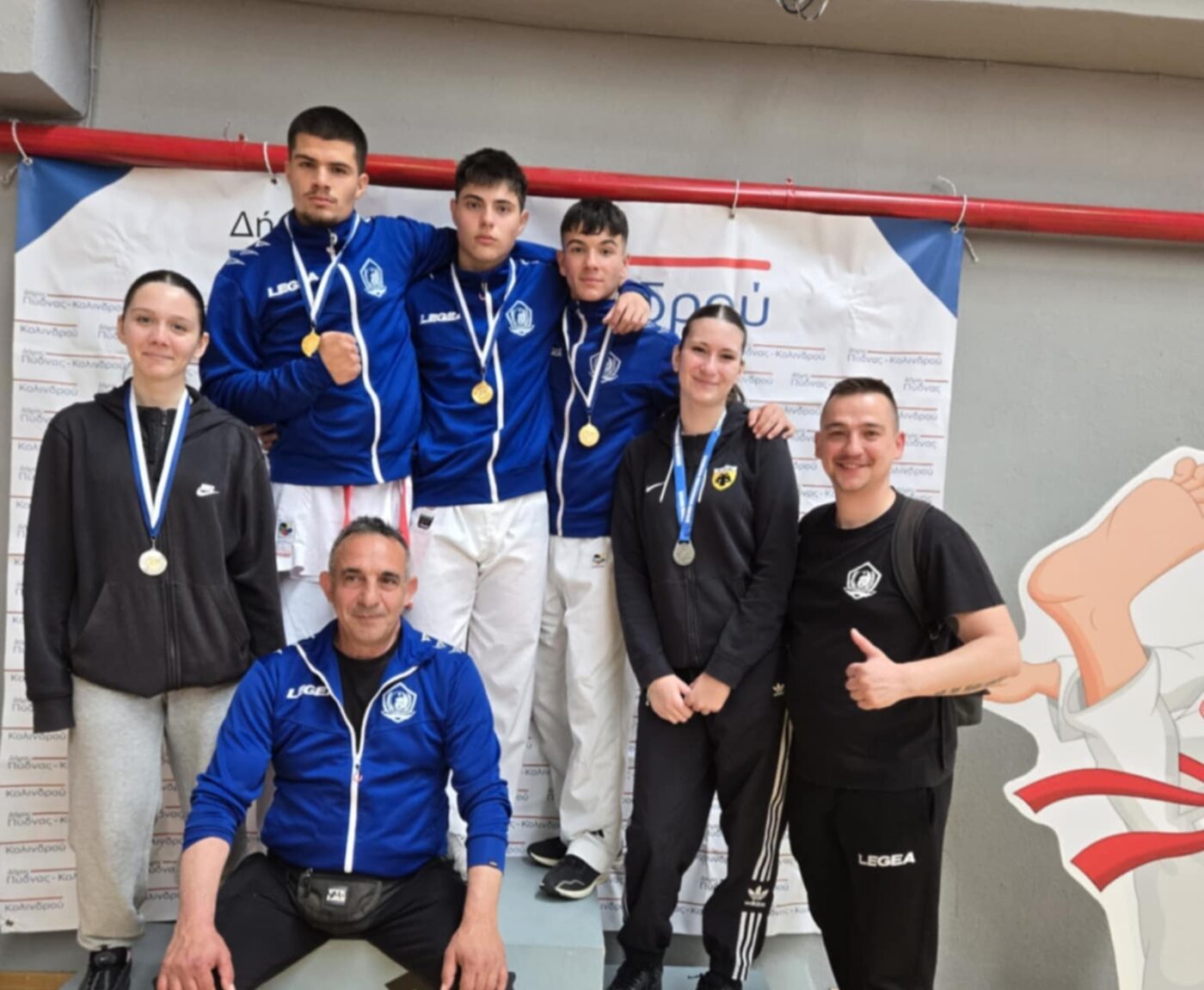 Γεμάτοι μετάλλια έφυγαν οι “Ολύμπιοι Μαχητές” από το “OPEN SERIES ΚΟΛΙΝΔΡΟΥ”