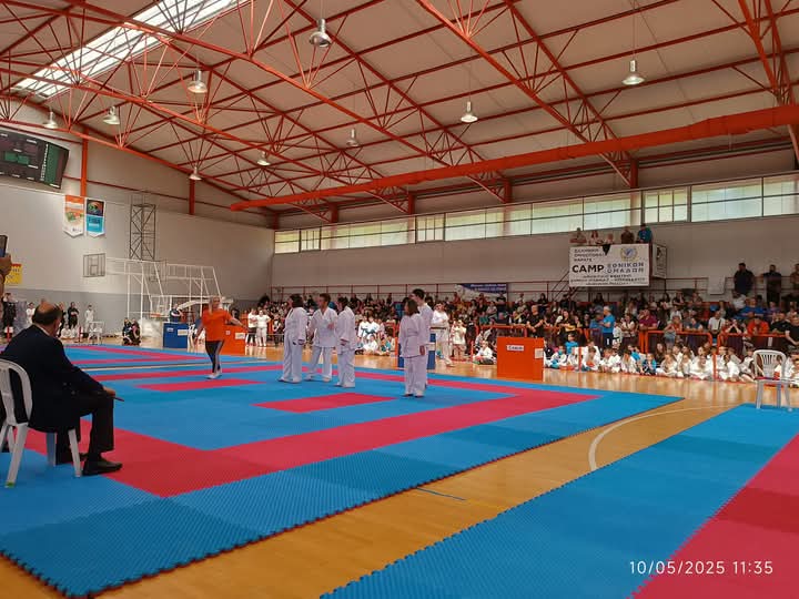 Εντυπωσιακή έναρξη του OPEN SERIES KARATE Βορείου Ελλάδος 2025 στον Κολινδρό!