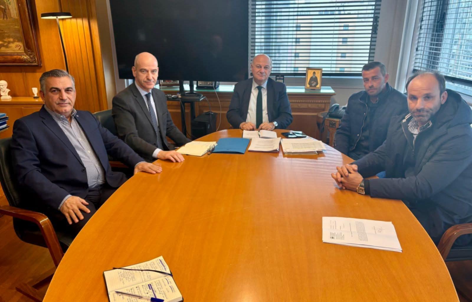 Ευχαριστήριο του προέδρου Α.Σ. Καρίτσας κ. Φόλιου Διονυσίου για το Μέτρο 23