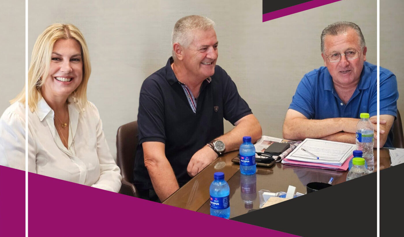 Συνάντηση του Δημάρχου Κατερίνης με την βουλευτή του ΠΑΣΟΚ, Ράνια Θρασιά