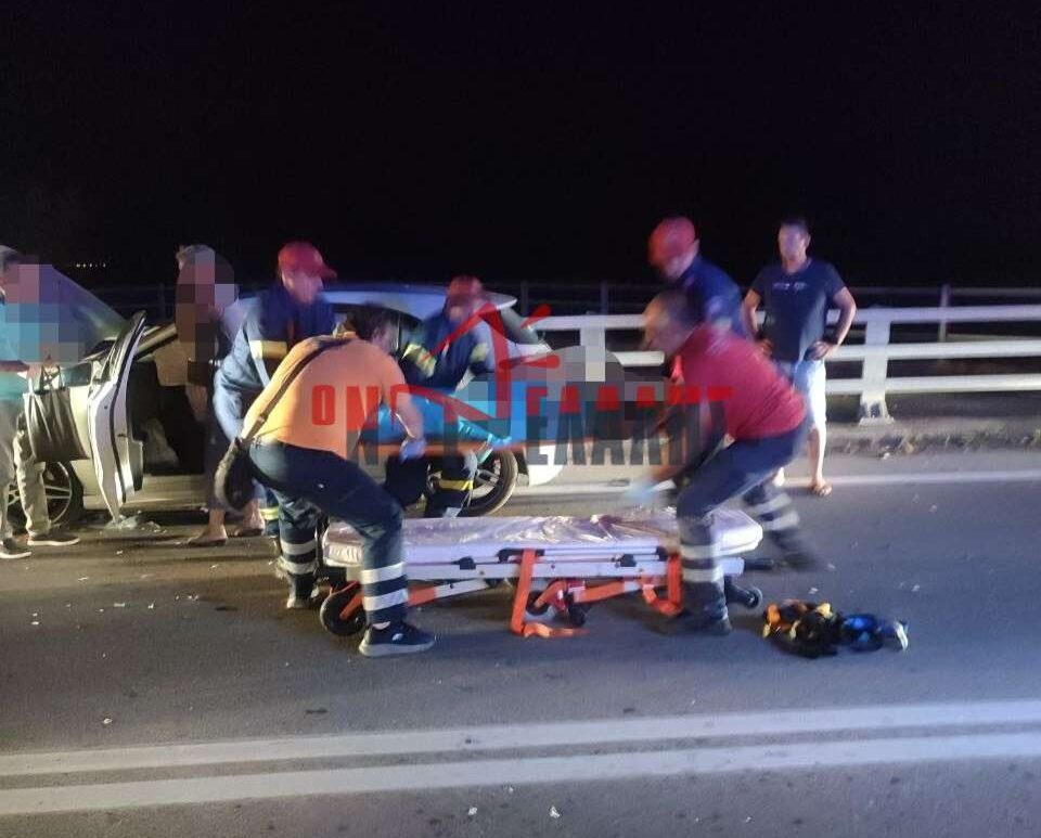 Τροχαίο ατύχημα στο δρόμο από τα Πλατανάκια στο Λιτόχωρο