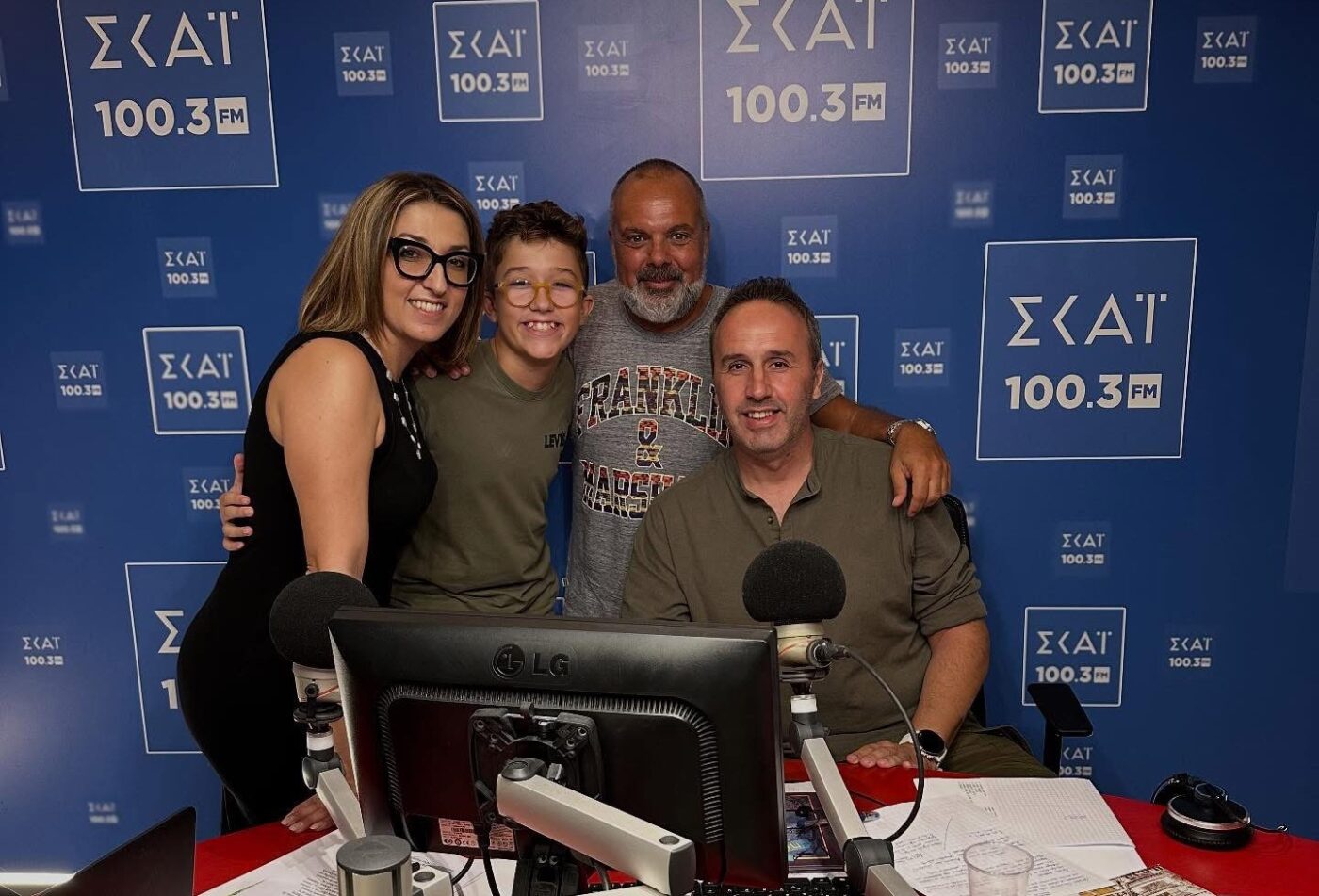 Ο 13χρονος Χρήστος Τατσιόπουλος στο ραδιόφωνο του ΣΚΑΪ