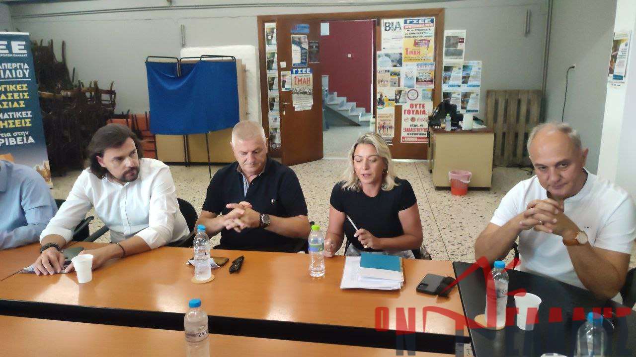 Πιερία: Τα αιτήματα των εργαζομένων στο κλιμάκιο του ΠΑΣΟΚ