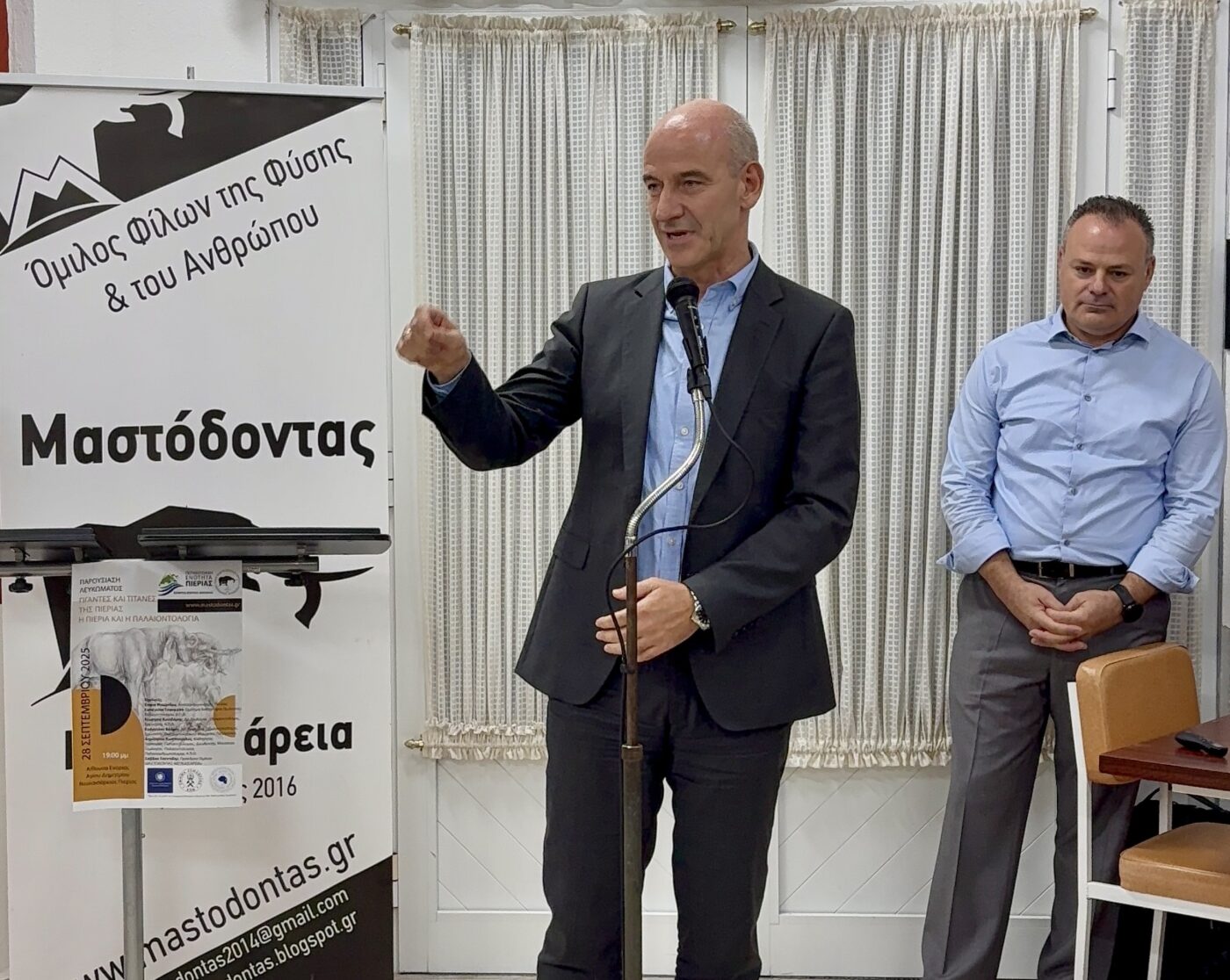 Ψηφιακά εργαλεία και στρατηγικό σχέδιο για να γίνει η Πιερία κέντρο Παλαιοντολογίας προτείνει ο Φ. Μπαραλιάκος