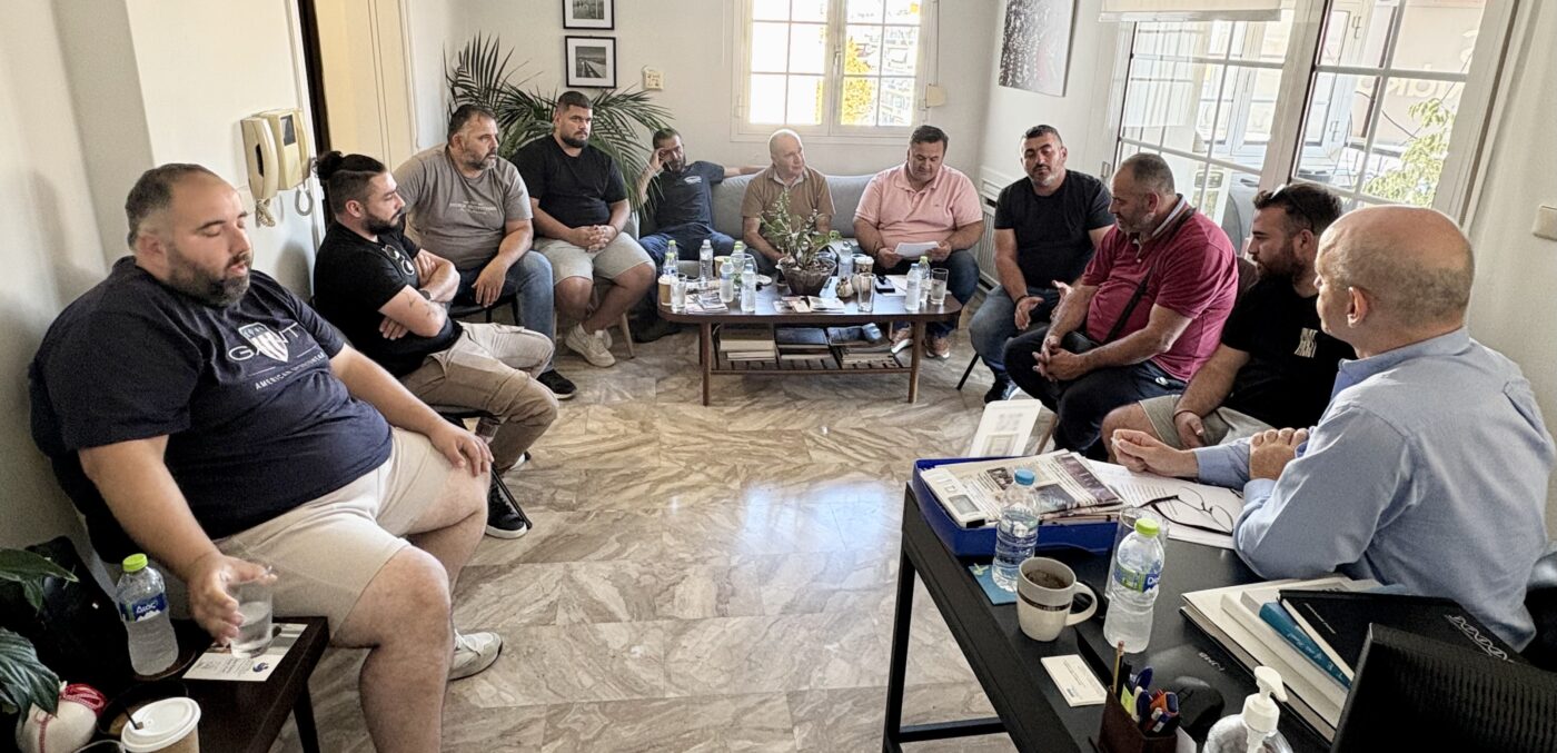 Κοντά στους κτηνοτρόφους και τους παραγωγούς ο Φ. Μπαραλιάκος