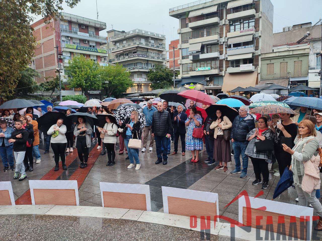 Κατερίνη: Μήνυμα για αλήθεια και δικαιοσύνη στα Τέμπη