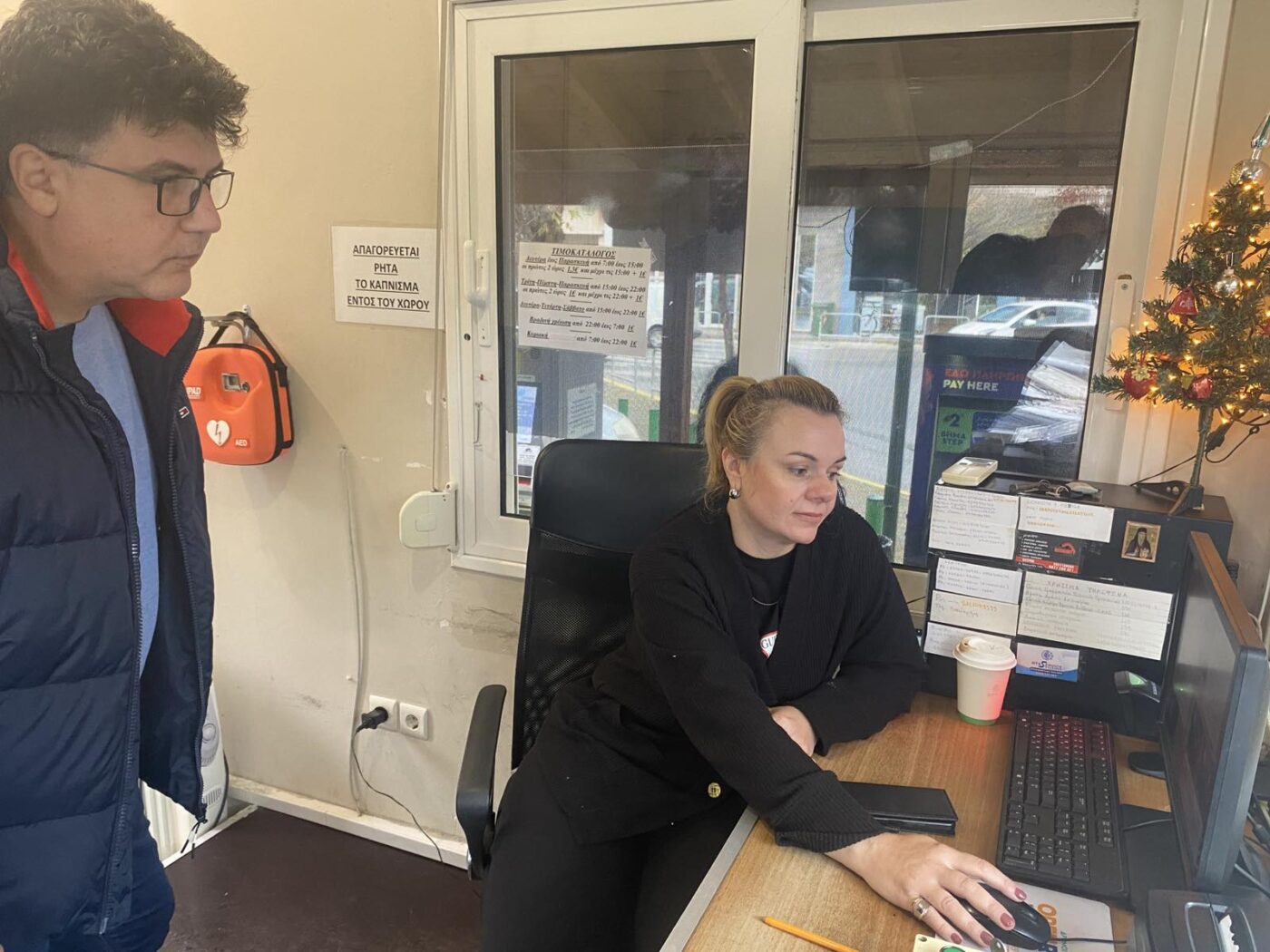 Δήμος Κατερίνης – «ΠΟΛΙΣ Α.Ε.»: Απινιδωτές στους δημοτικούς χώρους στάθμευσης