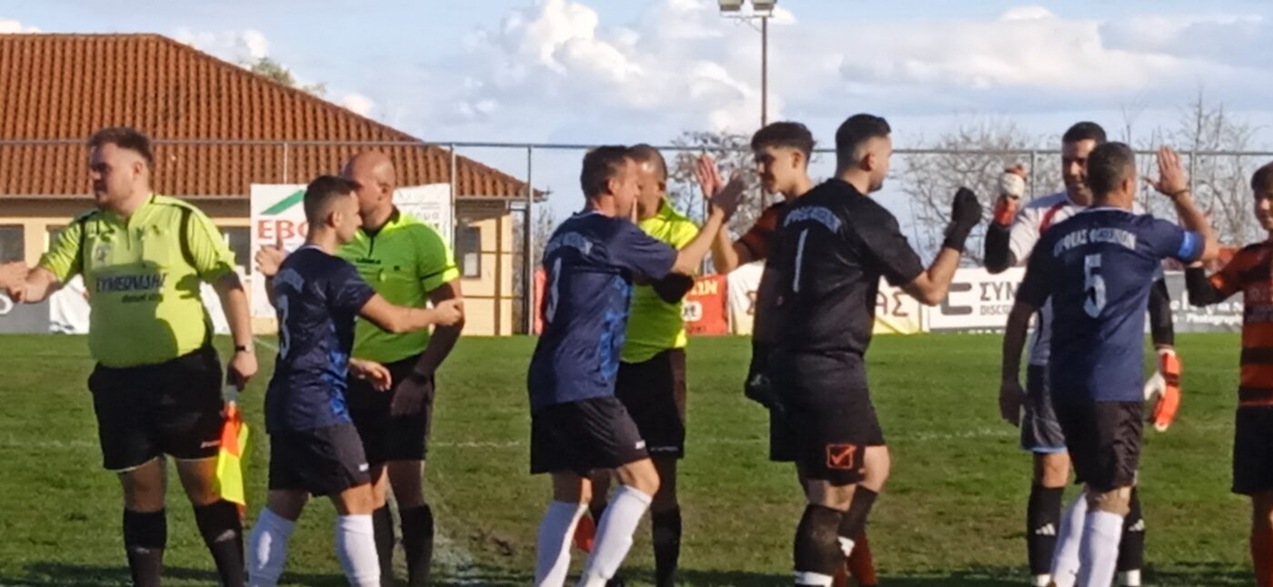 Β’ ΕΠΣ Πιερίας: Αναγέννηση Κολινδρού – Ορφέας Φωτεινών  1-2