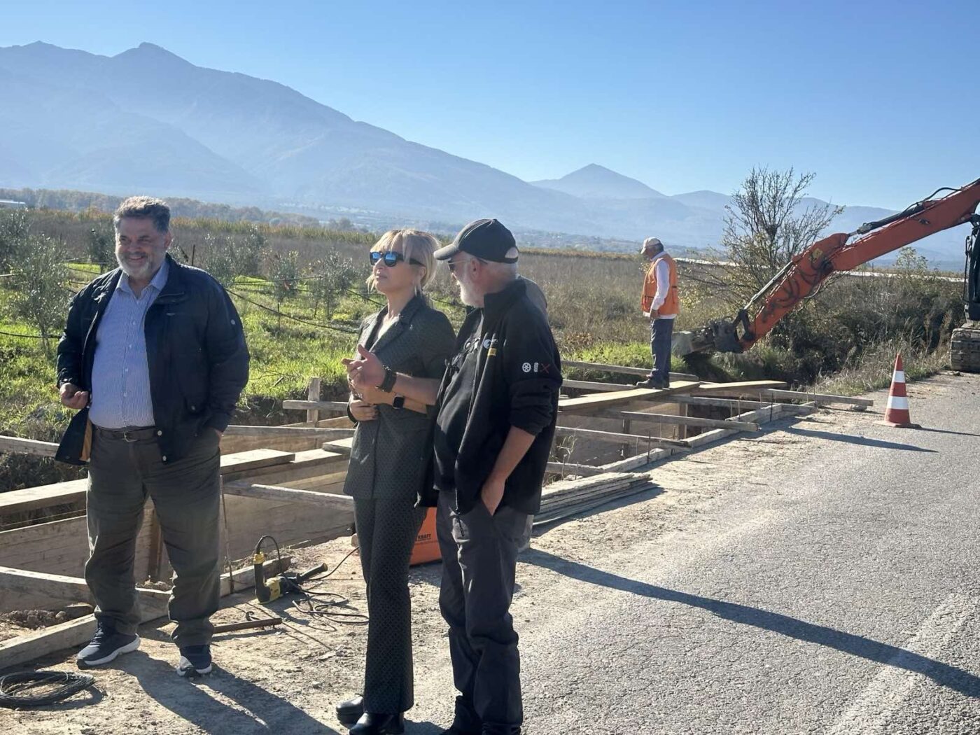 Αγ. Σπυρίδωνας: Αυτοψία στο έργο της τάφρου στο “Σύνορο”