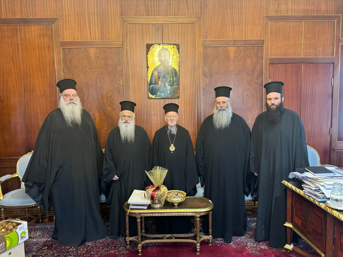 O Μητροπολίτης Κίτρους στο Οικουμενικό Πατριαρχείο