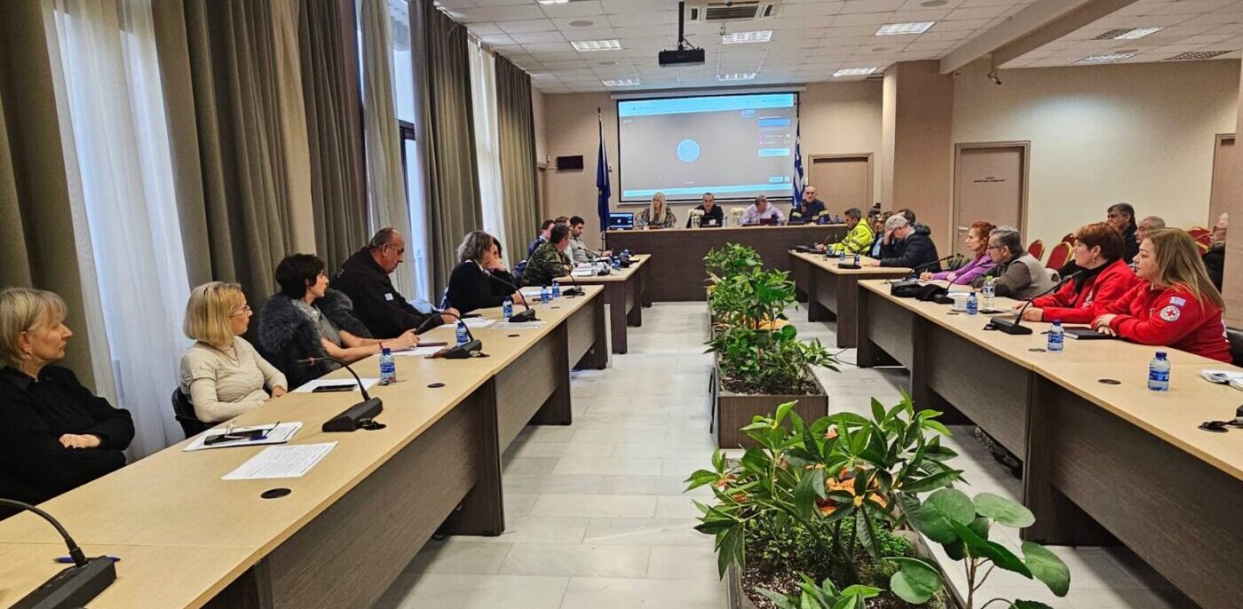 Κατερίνη: Συντονισμός φορέων για την πρόληψη κινδύνων από ακραία καιρικά φαινόμενα